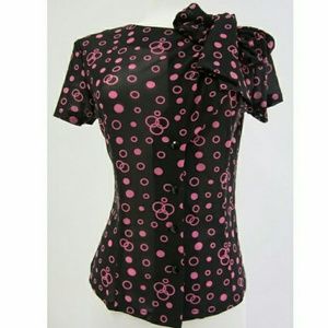 Tatyana Polka Dot Blouse